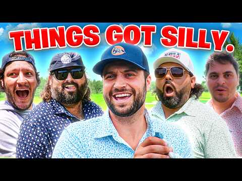 THE BOYS GO GOLFING!