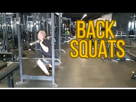 Back Squats /Gladiator Training Program