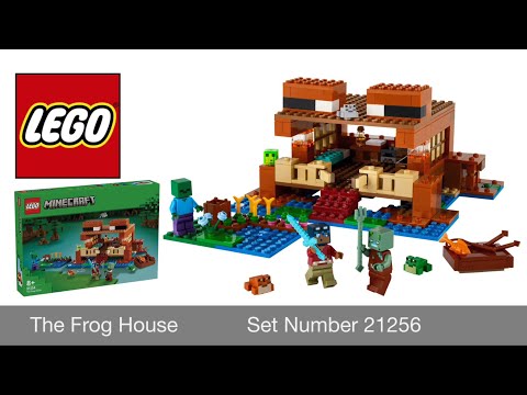 LEGO Minecraft The Frog House (21256) Stop Motion Speed Build