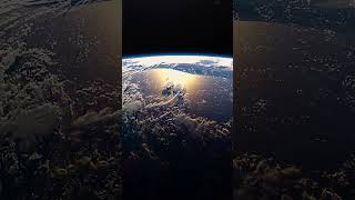 Sunrise View From Space on Earth #shorts TechAdvancements