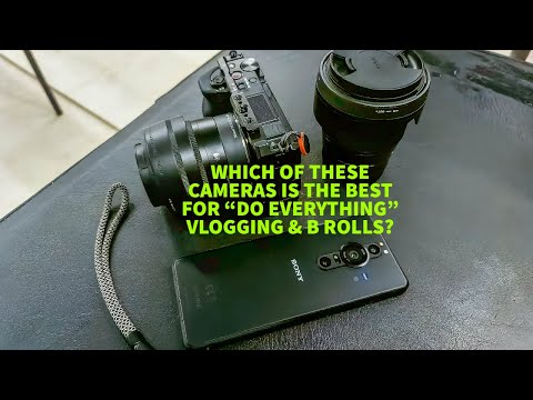 How Does Sony's Best PRO Smartphone Compare To It's Best Vlog Camera In Bright Conditions, Part 1