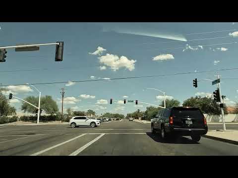 A Weekend Drive on Camelback Road - Phoenix -  Scottsdale -  Arizona