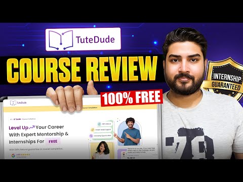 Learn Web Development for FREE | Guaranteed Internship | TuteDude