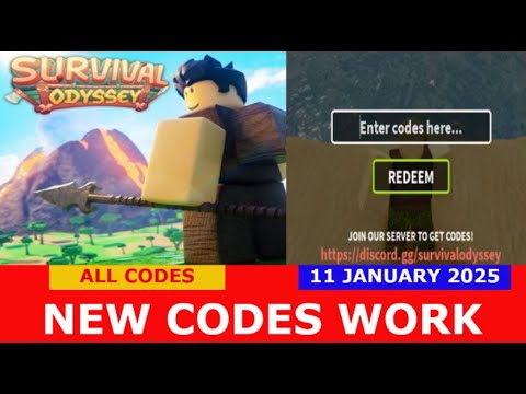 *NEW CODES* [Skills!] Survival Odyssey ROBLOX | ALL CODES | JANUARY 11, 2025