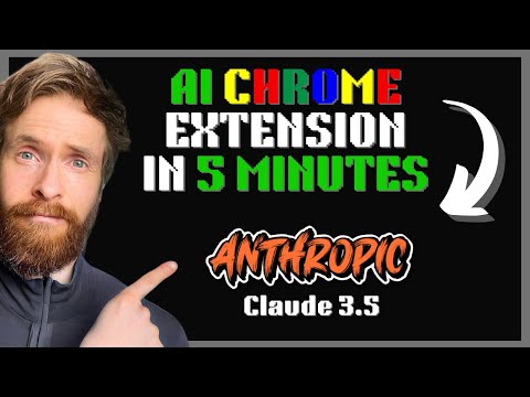 One-shot Prompt Custom AI Chrome Extension Tutorial feat Claude 3.5