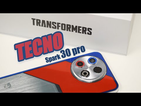 TECNO Spark 30 Pro TRANSFORMERS Edition Unboxing: A Custom Optimus Prime Paint Job!