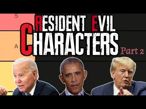 Presidents Rank Resident Evil Characters - Part 2