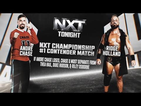 Andre Chase vs Ridge Holland (2/2): NXT, Nov. 19, 2024