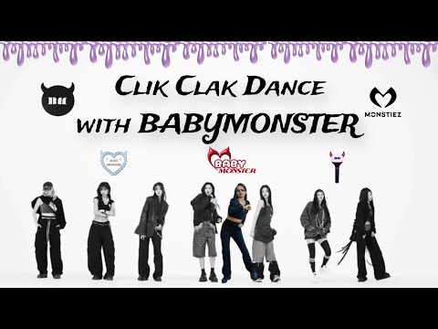 CLIK CLAK Dance with BABYMONSTER 😜 | Akshaya