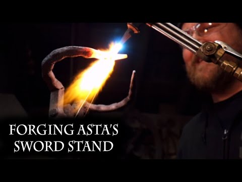 Forging a [Sword Stand] for Asta’s Demon Dweller Sw0rd