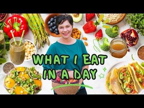 WHAT I EAT IN A DAY FOR HORMONE BALANCE / 100G PROTEIN / *DAIRY-FREE*