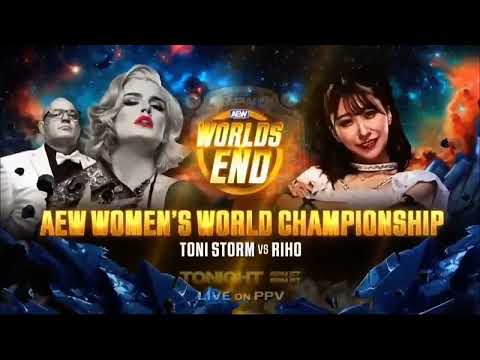 AEW Worlds End 2023 Match Card