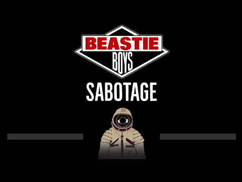 Beastie Boys • Sabotage (CC) 🎤 [Karaoke] [Instrumental Lyrics]