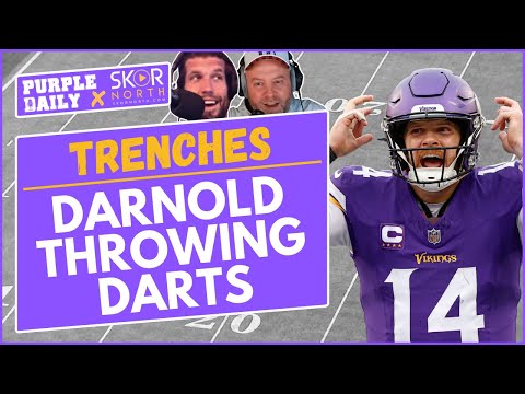 FILM: Sam Darnold throwing DARTS for Minnesota Vikings this season