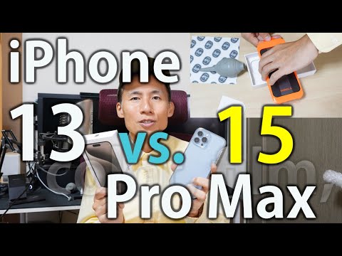 13 から 2世代で何が変わった? 思ってた色と違う! iPhone 15 Pro Max と神ガラスフィルム [VLOG:217]