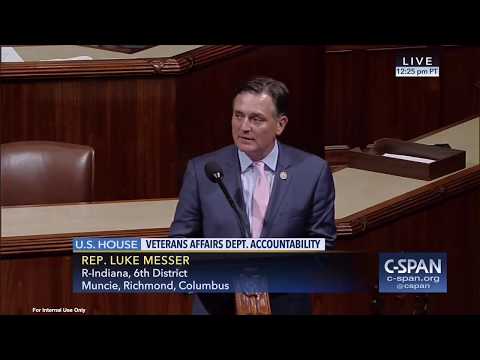 Rep. Messer Speaks In Support of VA Accountability Act