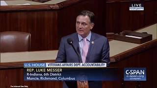 Rep. Messer Speaks In Support of VA Accountability Act