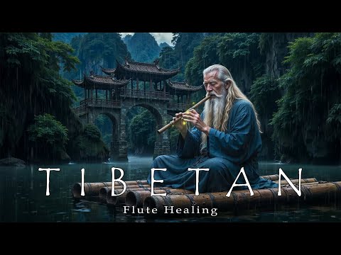 Tibetan Flute, Destroy Unconscious Blockages And Negativity, Relieve Stress, Anxiety, Depression