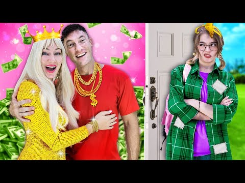 Rich Student vs Broke Student! Expensive vs Cheap School Situations By Crafty Hype