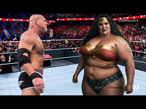 🔥Goldberg vs. Wonder Woman | WWE King Of The Ring Match🔥