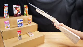 【DIY】射的コルク銃銃の作り方　 A fun festival game!  How to make a CorkGun