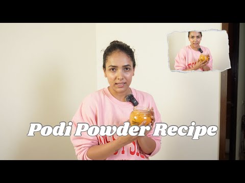 Podi pudi recipe | Anucooksseries series | Home made podipudi | recipe - 17 #podipudi