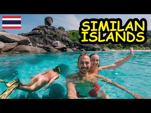 🇹🇭 The Similan Islands - White Sand Beaches & Turquoise Water (Thailand's Best Islands)