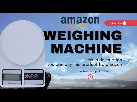 Best digital weighing scale weight machine unboxing & review (10kg) || #weighingscales