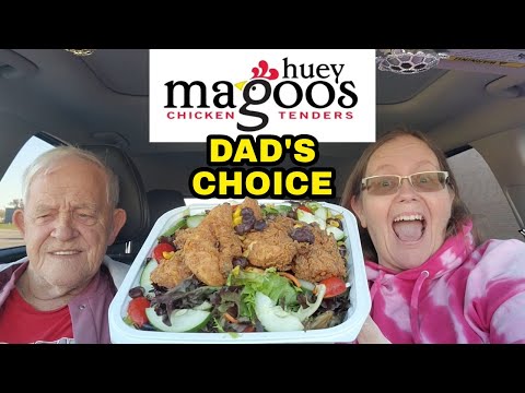 Huey Magoo's Chicken Tenders and Farm Fresh Salad Review #foodreview #fastfood #honestfoodreviews