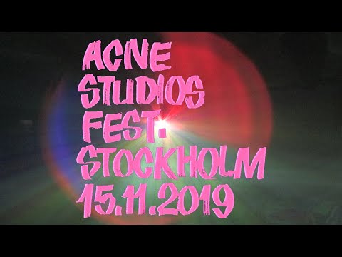 Acne Studios Festen Stockholm