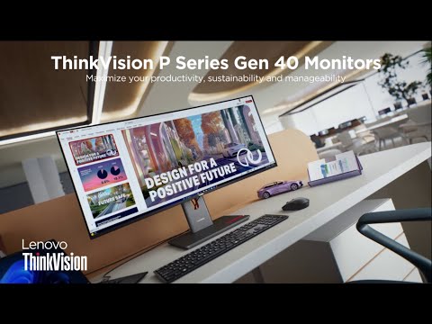 Lenovo ThinkVision P Series Gen 40 Monitors Family