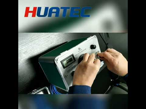 HUATEC HG5010 Vibration Calibrator Vibration Meter Calibration operation video