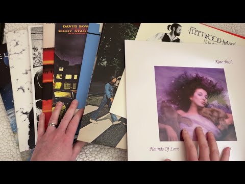 ASMR My Favorite Vinyl (lots of whispers and tapping)