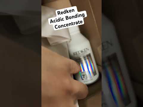 Acidic Bonding Concentrate #redken #hairproducts #cosmoprof #grwm #blondehaircolor