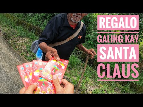 Santa Claus 🎅 namigay ng konting regalo.