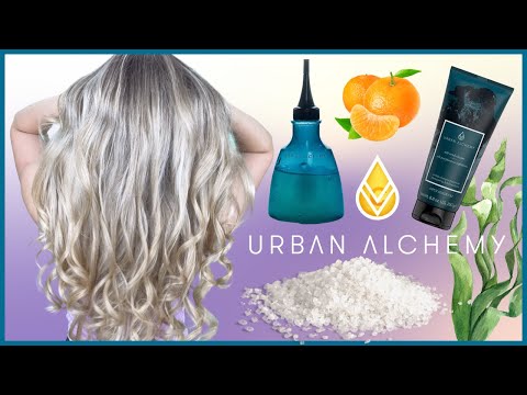 We Tried The NEW Urban Alchemy Haircare Line & It's AMAZING!