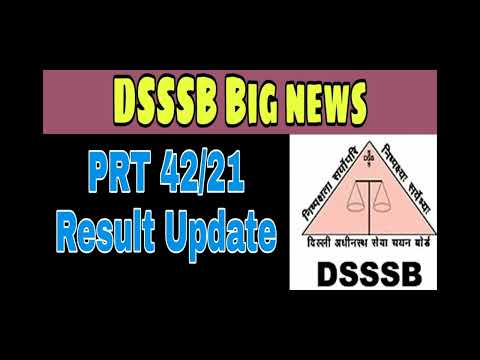 Dsssb Prt Result 42/21 update || ye dukh khahe khtm nhi hota 😭😭 || Dsssb se students hue preshan