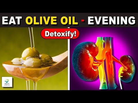 👉Eat Olive Oil At Night (DON'T DRINK IT if you don't know these 8 benefits) - Kidney -  Healthy