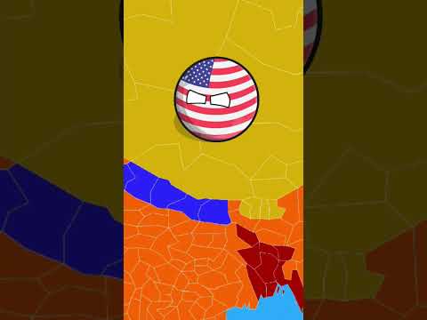 India got mad on USA. #shorys#shorys#geographychannel#countryballs#mapping#mapper#support#like#love