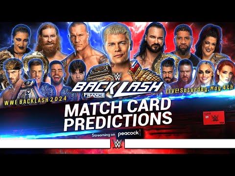 WWE Backlash 2024 - Early Card [v3]