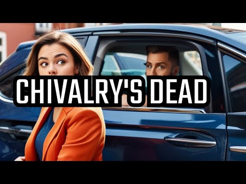 B!T@H Get in the Car !!!   Chivalry is  No More #funny  #dating Guy won't open car door