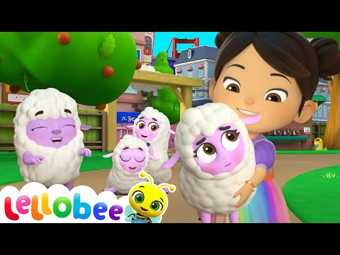 Teaching Tiny Tots to Jump! 🎉🐾 | 🌻Lellobee City Farm - Kids Playhouse Song Mix