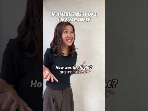 If Americans spoke like Japanese #comedy #japanese #japaneseculture