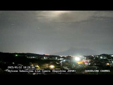 【絶景LIVE】桜島ライブカメラ（噴火・雲海・朝焼け・星空） live camera  volcano-Sakurajima ,Kagoshima,Japan