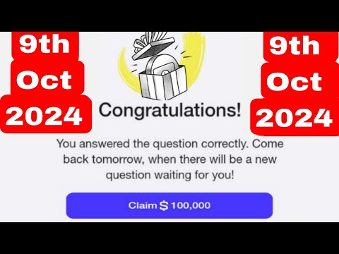 Today 9th October Time Farm Oracle Of Time Answer | Time Farm Daily Combo #timefarm #oracleoftime