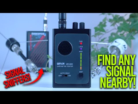 This Unusual Device Hunts Out ANY Nearby  Radio Signals!