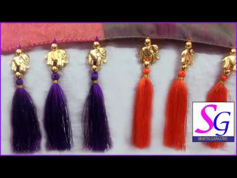 Saree Kuchulu preparation with elephant beeds