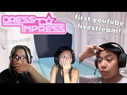 first dress to impress stream with Yaz & Alyssa!