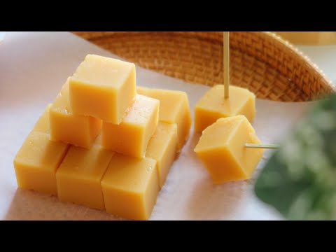 老北京豌豆黄 Sweet Yellow Peas Pudding 3 Ingredients 简单零失败