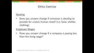 Business Ethics & Social Responsibility